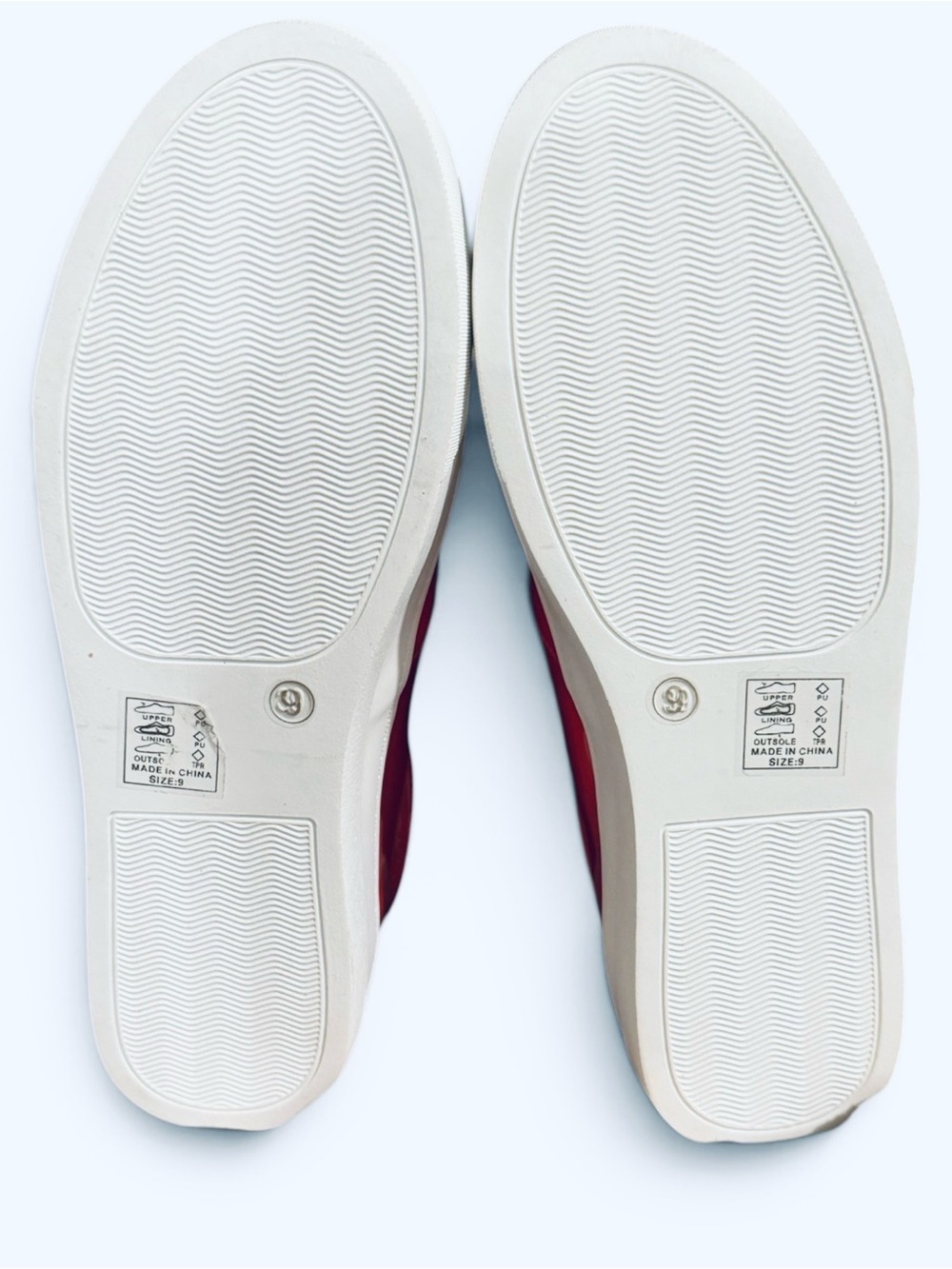 Azalea Wang Karen- Red Patent Slip-On Sneakers - Picture 7 of 9